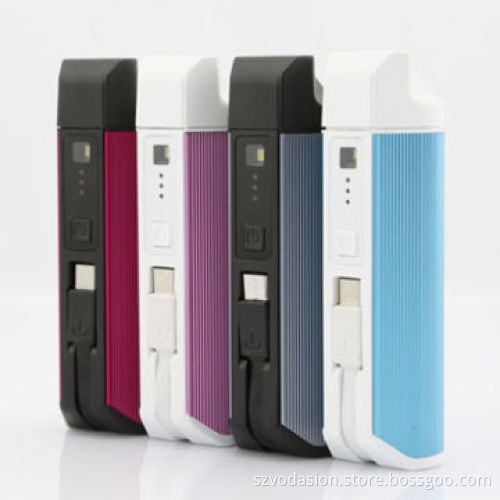 Factory price good-quality 2,600mah external portable power bank for promotions